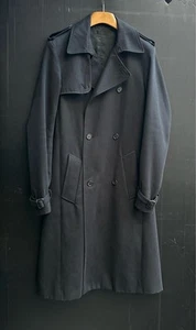 Gabardina larga ALEXANDER MCQUEEN 2005 Hecha en Italia Talla 44 - Imagen 1 de 24