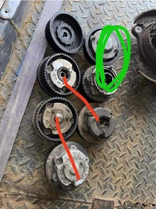 Subaru impreza wrx Sti AVCS Camshaft Pulley Set But Blob Hawk 2.0 - Picture 1 of 1