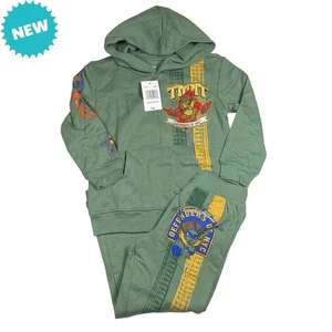 Teenage Mutant Ninja Turtles Boy's Size 4/5 2-Piece Hoodie & Jogger Set NEW - Picture 1 of 5