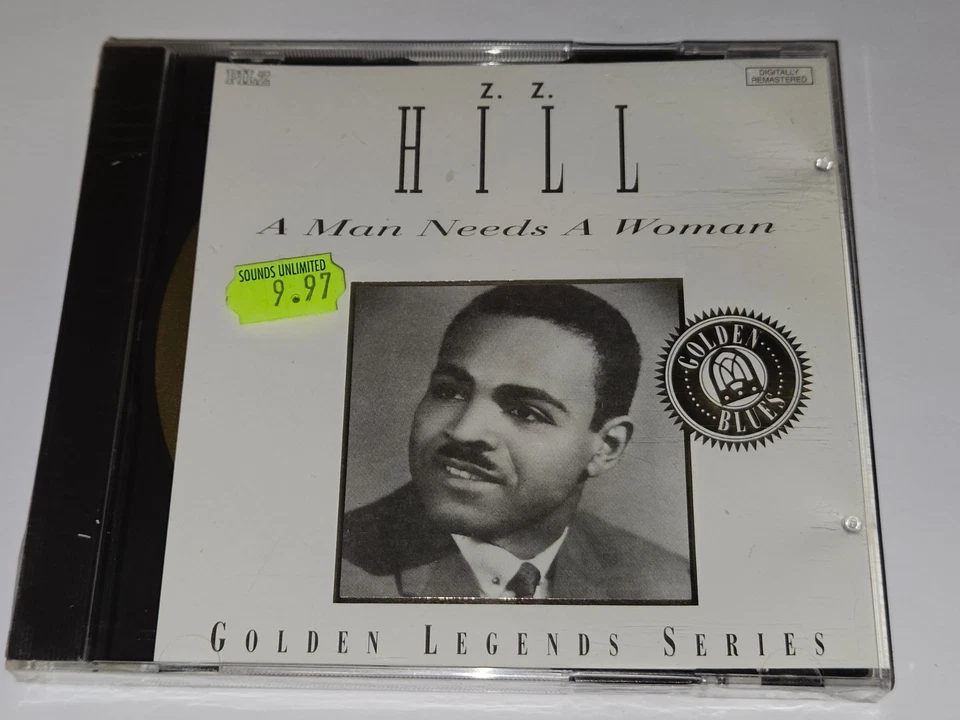 Z.Z. Hill "A Man Needs A Woman" CD Golden Legends Series 12 Songs  *NEW/SEALED* - Imagem 1 de 3
