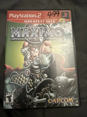 Maximo Ghosts to Glory PS2 Sony PlayStation 2 Complete with Manual CIB 2002 - Image 1 of 4