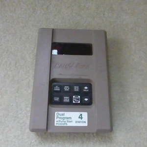 Rainbird Rain Bird Irrigatore 4 Zone Timer PC204PS Non Testato per Ricambi Tan - Foto 1 di 11