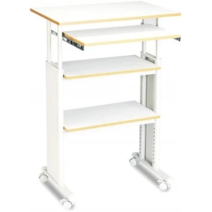 Safco Muv Stand-Up Adjustable-Height Desk Gray - Picture 1 of 3