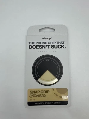 ohsnap! Snap luxe Magnetic Phone Grip & Stand magsafe Ultra-Thin Light Sand - Image 1 of 4