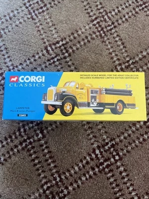 Corgi Classics Diecast Mack B Series Pumper Lampeter, PA FD NIB 52603 - Image 1 of 4
