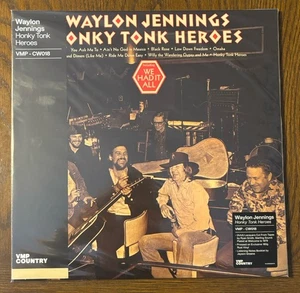 WAYLON JENNINGS HONKY TONK HEROES LIMITED 180G COLOR VINYL LP 70S OUTLAW COUNTRY - Picture 1 of 1