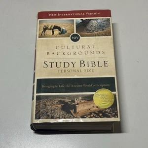 NIV, Cultural Backgrounds Study Bible, Personal Size, Hardcover - Picture 1 of 3