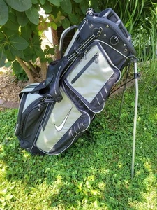 Nike Xtreme Sport 8-Wege Ständer Golftasche Extreme Dual Tragegurte schwarz grau - Bild 1 von 13