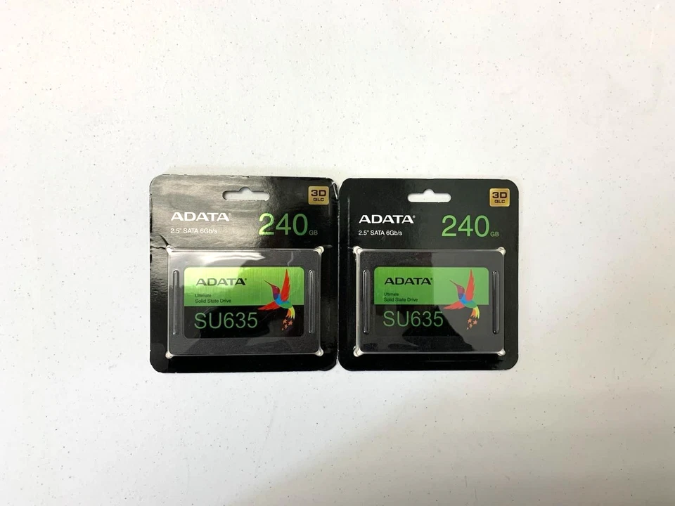 ADATA SU635 240GB 2.5" SATA SSD Solid State Drive ASU635SS-240GQ (2 Pack) - Image 1 of 2