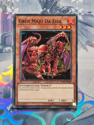 OP12-DE004 Gren Maju Da Eiza Super Rare VLP! Deutsch/German YuGiOh TCG - Image 1 of 2