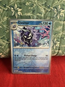 Pokémon TCG Cloyster Scarlet & Violet - 151 091/165 Reverse Holo Uncommon NM - Photo 1 sur 2