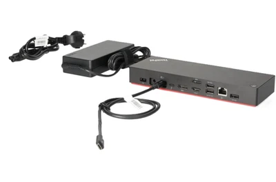 Lenovo ThinkPad Thunderbolt 4 Dock 40B0 mit Netzteil und USB-C - Bild 1 von 3