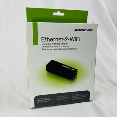 IOGEAR Ethernet-2-WiFi Universal Wireless Adapter - NEW Fast Shipping - Image 1 of 4