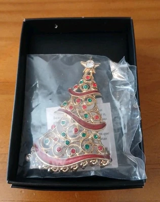 Праздничная коллекционная булавка AVON 2016 г. новая  - Изображение 1 из 4