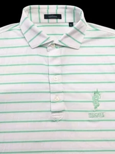 Camisa polo de golf Turtleson para hombre grande Prestwick Country Club Performance Preppy - Imagen 1 de 10