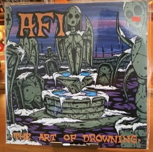 AFI - The Art Of Drowning First Press 2000 - Vinyl - Black - Nitro Records - Picture 1 of 5