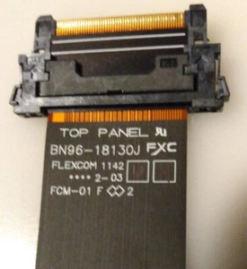 Repuesto de cable Samsung UN46D6900WF BN96-18130J LVDS que funciona desde TV agrietada - Imagen 1 de 3