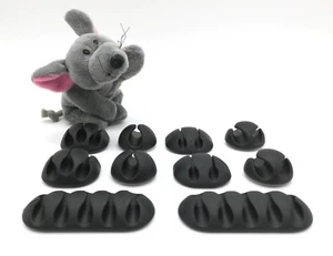 Cable Clips / Holders Set Universal & Multipurpose 10pc - Picture 1 of 7