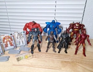 Marvel Universe Action Figures Hasbro 3.75” Iron Man Shield Agent Lot Red Hulk  - Picture 1 of 16