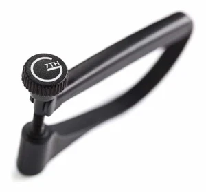 G7th G7UBK Ultralight 6-String Guitar Capo - Steel String Black - Picture 1 of 3