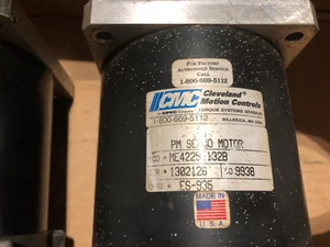 CMC Cleveland Motion Controls Pm Servo Motor ME4225-132B - Picture 1 of 3