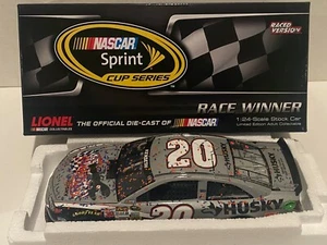 MATT KENSETH 2013 #20 HUSKY TOOLS 500TH START NEW HAMPSHIRE WIN 1/24 - Picture 1 of 13
