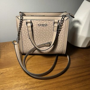 NWT Guess Beige Loden Mini Caramel handbag - Picture 1 of 8