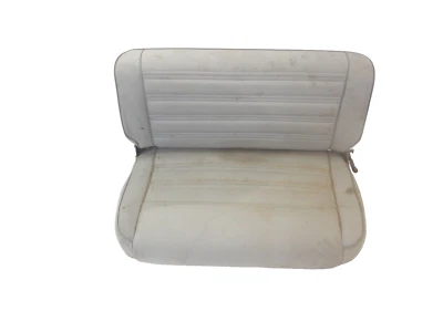 Jeep Wrangler YJ CJ 76-95 OEM Factory Fold Tumble Rear Seat Gray Grey FREE SHIP Foto 1 de 4