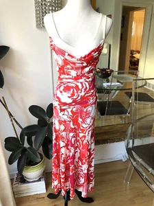 Roberto Cavalli floral print midi dress size 40/US size small $2000 - Picture 1 of 9