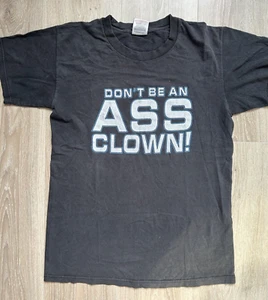 T-shirt maglietta vintage WWE Chris Jericho Small Don’t Be An Ass Clown 2003 wrestling - Foto 1 di 9