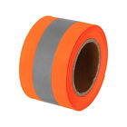 Reflective Tape Strip, 2"x 10Ft Reflective Tape for Clothing, Orange-red