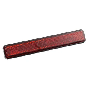 Rétrodiffuseur universel Smart avec 2xM5 boulons filetés rouge 18 x 108 mm moto - Photo 1 sur 3