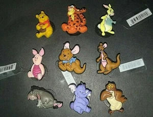 Disney Jibbitz Pooh, Piglet, Tigger, Owl, Kanga, or Lumpy Authentic '06-'07 New - Picture 1 of 3