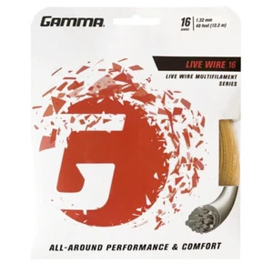 Gamma Tennissaite Live Wire 12,2 m Set 16 (1.32 mm) - Picture 1 of 2