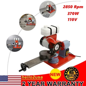 Circular Saw Blade Sharpener Water Injection Grinder 370W &Water Tank 4.9" Wheel - Picture 1 of 23
