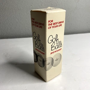 vintage golf ball Dunlop Tire- 3 Balls. Dunlop Tire rubber Buffalo USA - Picture 1 of 8