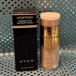 AVON LIGHTNESS LUMINOUS FACE AND BODY POWDER .50oz - NIB - Picture 1 of 1