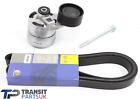 FORD TRANSIT FAN DRIVE BELT AND TENSIONER MK7 2.4 DURATORQ 06 ON WITHOUT AIRCON