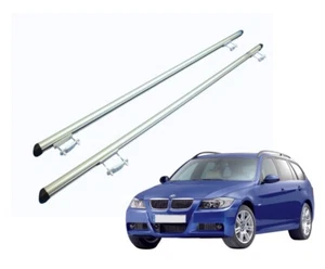 BARRE PORTATUTTO PORTAPACCHI PER BMW 3 E91 SW TOURING ALLUMINIO CORRIMANO  - Imagen 1 de 7