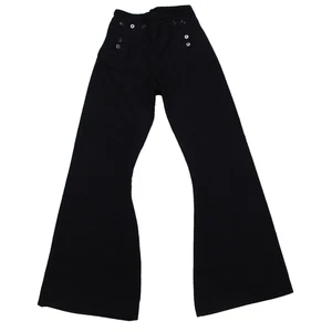 Pantalones de Colección Marina de los Estados Unidos Campana Parte Inferior 24x31 Azul Lana Militar Años 60 Marinero Botón - Imagen 1 de 17