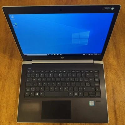 HP ProBook 440 G5 Laptop 14” Display – i5-7200U, 8GB RAM, 237 SSD, - Image 1 of 4