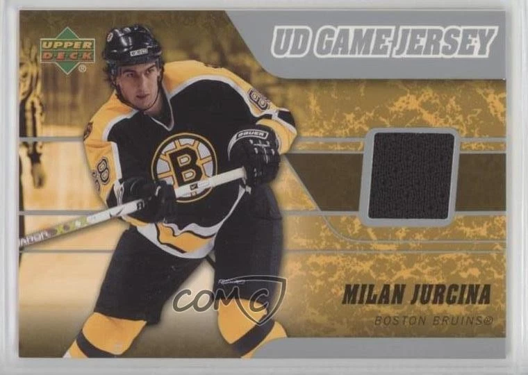 2006-07 Upper Deck UD Game Jersey Milan Jurcina #J2-MJ - Image 1 of 2