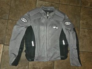 Joe Rocket Motorcycle Jacket Mens XL Gray Ballistic Series Armored Padded - Bild 1 von 9