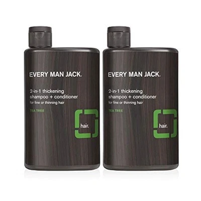 Every Man Jack 2-in-1 Thickening Shampoo + Conditioner - Thicken, Cleanse, an... - Image 1 of 4