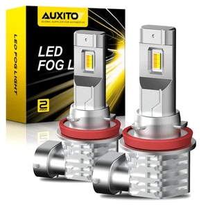 Dual Color 2X H8 H11 LED Fog Light Driving Bulb 6000K White/Amber Yellow 3000K - Picture 1 of 10