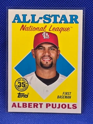 2023 Topps Series 2 - 1988 Topps All-Star Baseball Albert Pujols #88AS-49 - Image 1 of 2