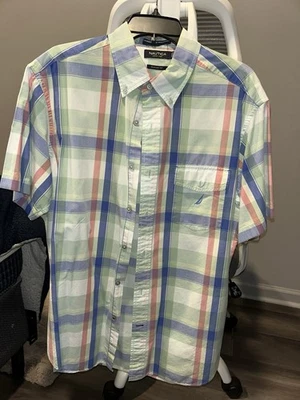 Camisa de vestir con botones Nautica - Excelente estado Foto 1 de 4