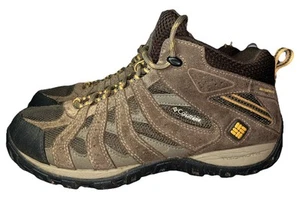 Columbia Men's Redmond™ Men’s Size 9 Mid Waterproof Shoe Cordovan, Dark Banana - Picture 1 of 7