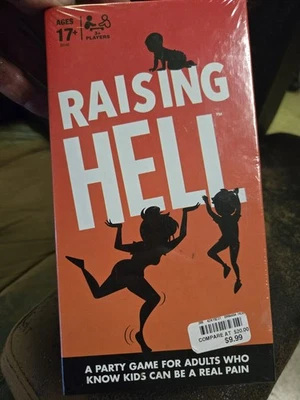 Hasbro Gaming Raising Hell Adult Party Card Game New/Sealed Wholesale Fun Game - Image 1 of 2