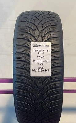 PNEU USAGÉ TOYOTIRES  OBSERVE S944 195/55 R16 91H INVERNALI - Photo 1/2